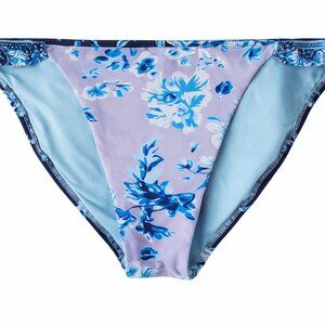 Nanette Lepore Blue and Navy Bikini Bottom